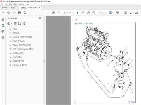 ditch witch sk600|ditch witch sk600 parts manual.